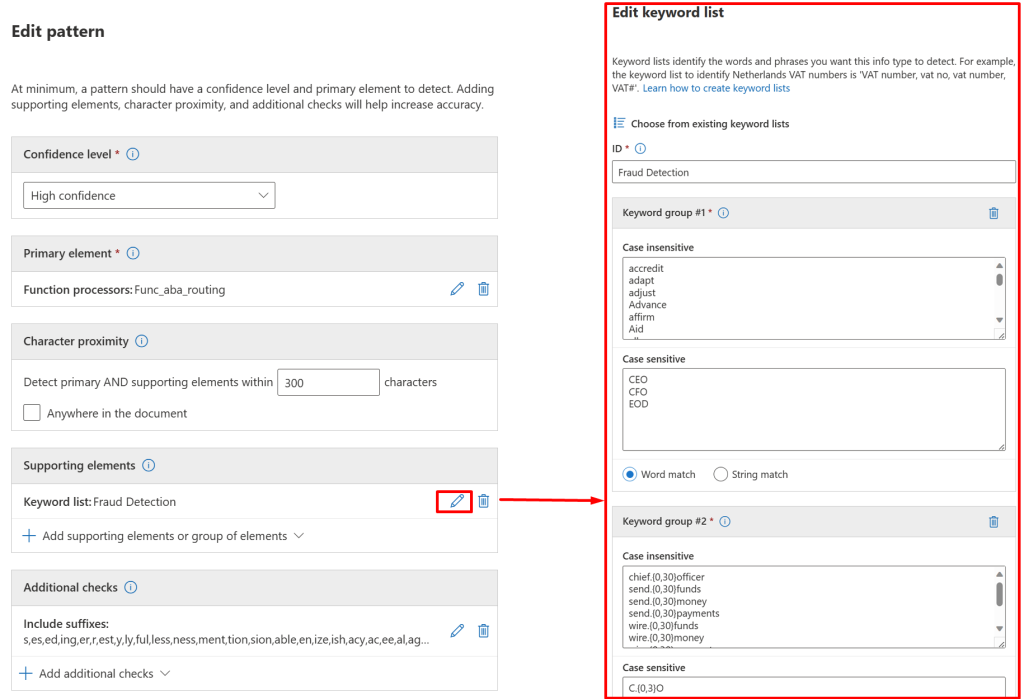 Fraud Detection Alerts with Exchange Transport Rules and Custom Sensitive Info Types - Sensitive Data Type Pattern